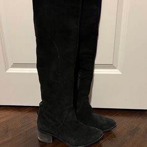 Steve Madden Suede Knee High Boots Size 7
